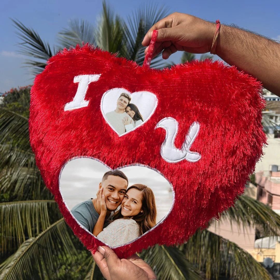 SMR Kart Big Heart Cushion (20×20 INCH) thumbnail 2